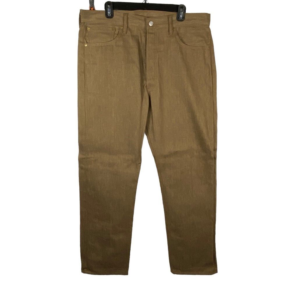 Levi Strauss And Co 501 Jeans Rust In‎ Color Size 36x32